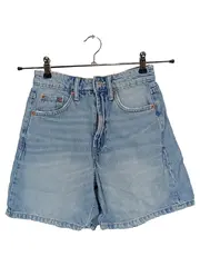 Vorschaubild 1 von Jeans-Shorts Damen Gr. 32 Blau Casual Denim Kurze Hose