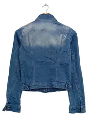 Vorschaubild 2 von Jeansjacke Damen 34/XS Blau Vintage Streetwear Denim Jacke