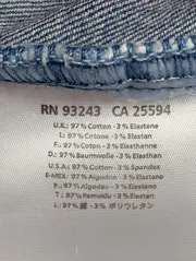 Vorschaubild 4 von Jeansjacke Damen 34/XS Blau Vintage Streetwear Denim Jacke