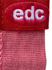 Vorschaubild 7 von EDC Damen T-Shirt V-Ausschnitt Basic Rosa Gr. 38