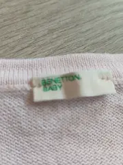 Vorschaubild 6 von BENETTON BABY Mädchen Bolero Strickjacke Gr. 74 Rosa Baumwolle Basic