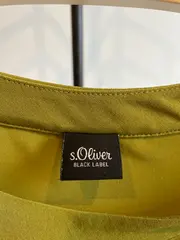 Vorschaubild 4 von Damen Top Shirt Grün Gr. 40 L mit Schleife Casual