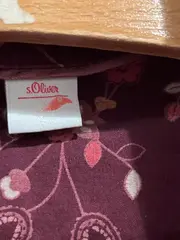 Vorschaubild 7 von Damen Hemdbluse Gr. 38 Lila Florales Muster Feminin