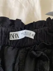 Vorschaubild 4 von Damen Stoffhose Gr. 38 Schwarz Casual Baumwolle Hose