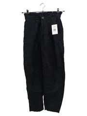 Vorschaubild 1 von Damen Stoffhose Gr. 38 Schwarz Casual Baumwolle Hose