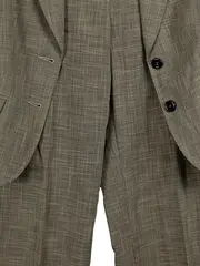 Vorschaubild 4 von Damen Hosenanzug Blazer Hose Gr. 40 Grau Business Anzug