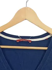 Vorschaubild 5 von EDC Damen Strickjacke Blau Gr. 34/XS Casual V-Ausschnitt Knopfleiste