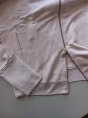 Vorschaubild 7 von Wrap Damen Sweatjacke Kapuzenpullover Rosa Gr. 36/S Casual Reißverschluss