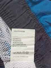Vorschaubild 3 von Badeshorts Kinder Gr. 122 Blau Gestreift Casual