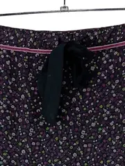 Vorschaubild 3 von A-Linienrock Damen Lila Blumenmuster Schleife Gr. 44 Freizeit