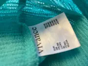 Vorschaubild 3 von Damen T-Shirt Gr. 38/M Türkis Casual Viskose