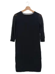 Vorschaubild 1 von MARC O POLO Damen Etuikleid Gr. 34/XS Schwarz Klassisch Elegant