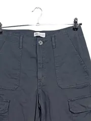 Vorschaubild 2 von Damen Cargohose Grau Größe 40 Casual Baumwolle