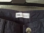 Vorschaubild 4 von Damen Cargohose Grau Größe 40 Casual Baumwolle