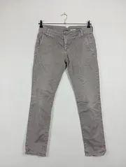 Vorschaubild 2 von Damen Stoffhose Grau M Casual Wollhose