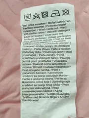 Vorschaubild 4 von Damen Bluse Gr. 40 Rosa Klassisch Langarm Ellenbogen-Patches