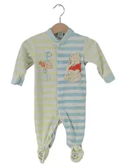 Vorschaubild 1 von Disney Winnie Pooh Baby Strampler Schlafanzug Gr. 62 Nicki gestreift