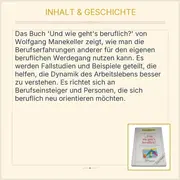 Vorschaubild 3 von Wolfgang Manekeller: Und wie geht's beruflich? Sachbuch Taschenbuch Wirtschaft