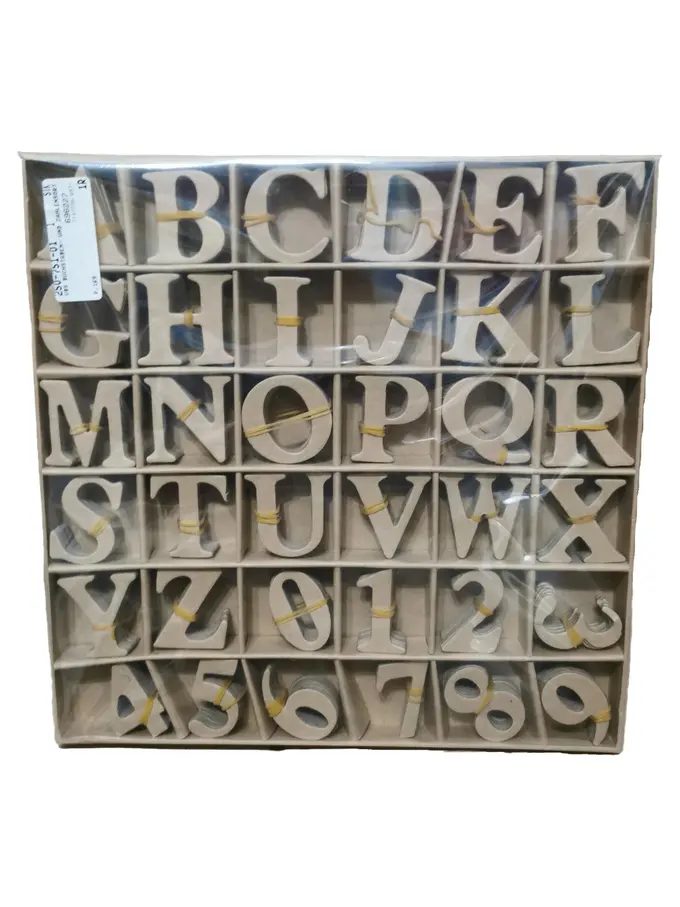 VBS HOBBY Buchstaben Deko Bild 1