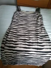 Vorschaubild 3 von Damen Sommerkleid Gr. 42 XL gestreift Modern Mehrfarbig