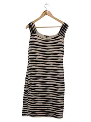 Vorschaubild 1 von Damen Sommerkleid Gr. 42 XL gestreift Modern Mehrfarbig