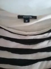 Vorschaubild 4 von Damen Sommerkleid Gr. 42 XL gestreift Modern Mehrfarbig