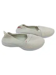 Vorschaubild 1 von Damen Slipper Ballerinas SoftFoam+ Beige Gr. 38,5 Slip-On Casual