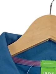 Vorschaubild 8 von Herren Poloshirt Blau Gestreift Größe XL Casual
