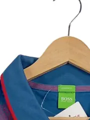 Vorschaubild 5 von Herren Poloshirt Blau Gestreift Größe XL Casual