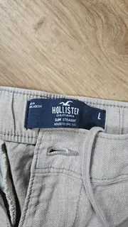 Vorschaubild 2 von Herren Stoffhose Slim Straight Beige Gr. L W33 Epic Flex