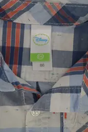 Vorschaubild 3 von Kinder Freizeithemd Gr. 86 Kariert Mehrfarbig Mickey Mouse Kurzarm