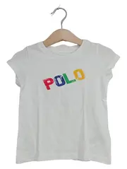 Vorschaubild 1 von Kinder T-Shirt Gr. 90/92 Weiß Logo Baumwolle