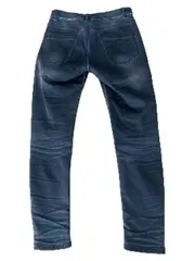 Vorschaubild 2 von Taifun Slim Boyfriend Jeans Damen Gr. 34 Grau Sterne Nieten Straight Leg