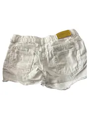 Vorschaubild 2 von Girls Jeans Shorts Weiß Destroyed Look Gr. 128 Denim