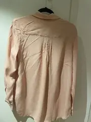 Vorschaubild 2 von Black Label Damen Hemdbluse Rosa Gr. 40/L Viskose Elegant