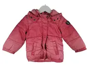 Vorschaubild 1 von Kinder Mädchen Steppjacke Winterjacke Pink Gr. 86 mit Kapuze