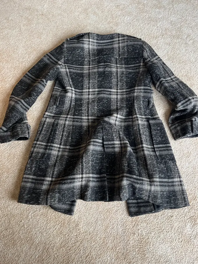 ZARA BASIC Wollmantel Bild 3