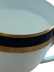 Vorschaubild 3 von Olivia 63 Tasse Unterteller Porzellan Weiß Geometrisch Elegant