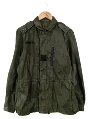 Vorschaubild 1 von Jeansjacke Damen 38/M Grün Camouflage Casual Overshirt