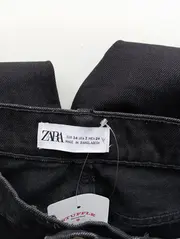 Vorschaubild 3 von Damen Jeans Straight Leg W26/34/XS Schwarz Casual Baumwolle Hose