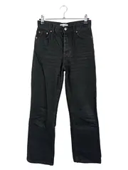 Vorschaubild 1 von Damen Jeans Straight Leg W26/34/XS Schwarz Casual Baumwolle Hose