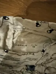 Vorschaubild 3 von Kinder Jogginghose Beige Gr. 62 Pinguin Tiermotiv Baumwolle