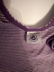 Vorschaubild 3 von Mädchen Sommerkleid Gr. 104 Lila Gestreift Casual