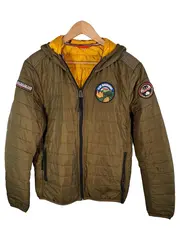Vorschaubild 1 von Geographic Steppjacke Herren Gr. L Oliv Kapuze Outdoor