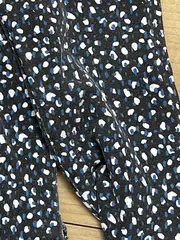 Vorschaubild 4 von Mädchen Langarmshirt Gr. 128 Grau Tiermotive Sterne Casual