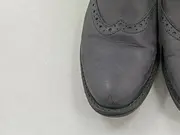 Vorschaubild 4 von Chelsea Boots Brogue Stiefelette Damen Gr. 40 Grau Leder