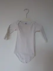 Vorschaubild 2 von Baby Body Mädchen Weiß gepunktet Gr. 74