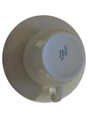 Vorschaubild 2 von Kaffeetasse mit Untertasse Weiß Porzellan Klassisch 8 cm