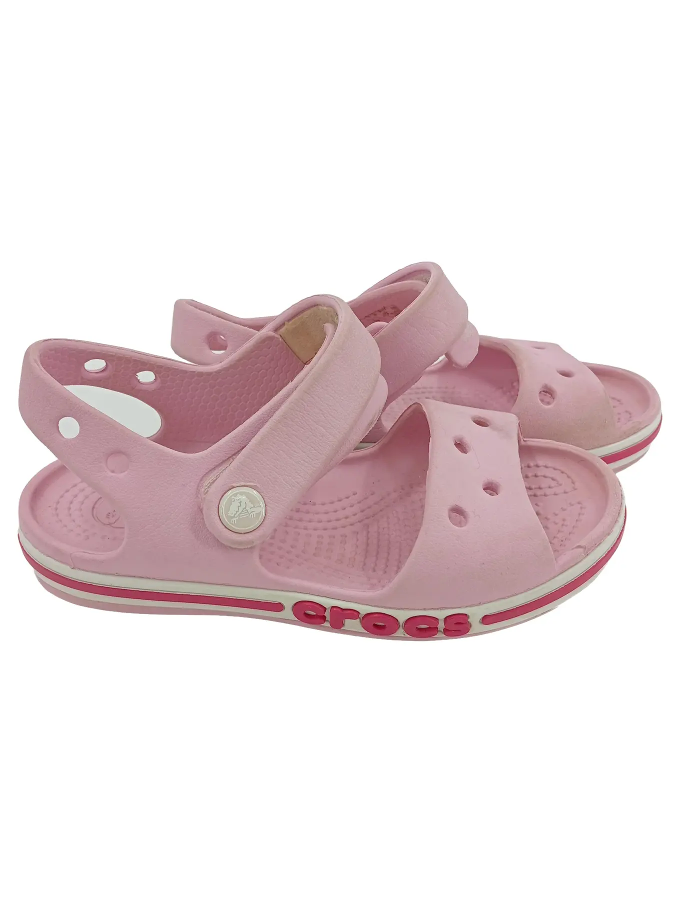 CROCS Sandalen Kinder Gr. 28 Rosa Casual Outdoor Badeschuhe