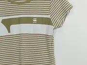 Vorschaubild 2 von Damen T-Shirt gestreift Grün Größe M